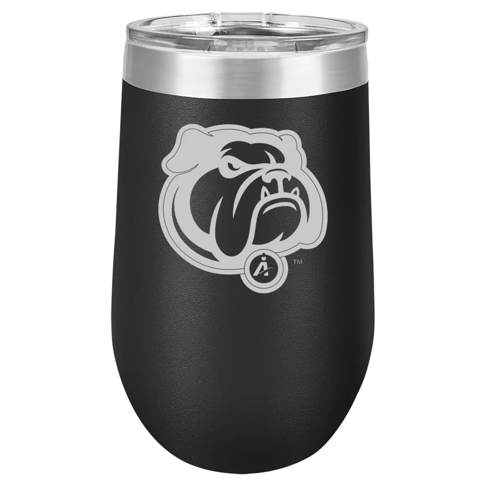 University of North Carolina Asheville Polar Camel 16 oz. Stemless Wine Tumbler