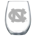 University of North Carolina, Chapel Hill Polar Camel 15 oz. Stemless Wine Glass