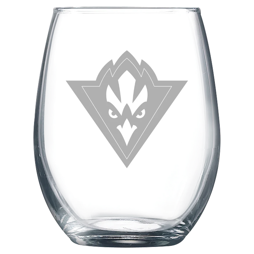 University of North Carolina Wilmington Polar Camel 9 oz. Stemless Wine Glass