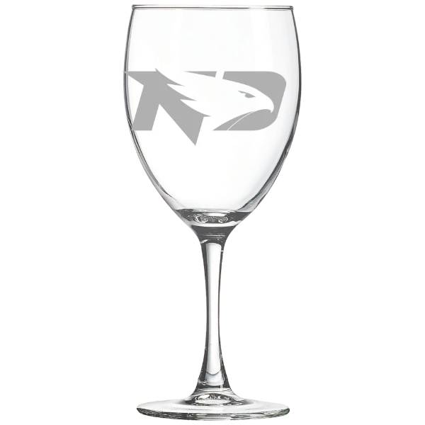 University of North Dakota Polar Camel 10 1/2 oz. Wine Glass