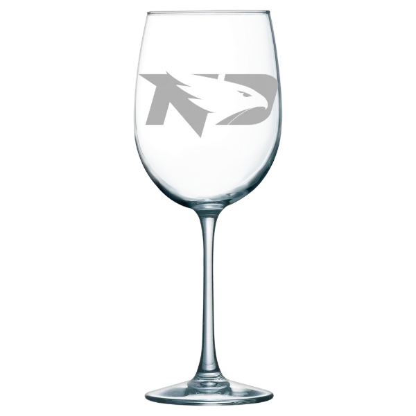 University of North Dakota Polar Camel 19 oz. Wine Glass