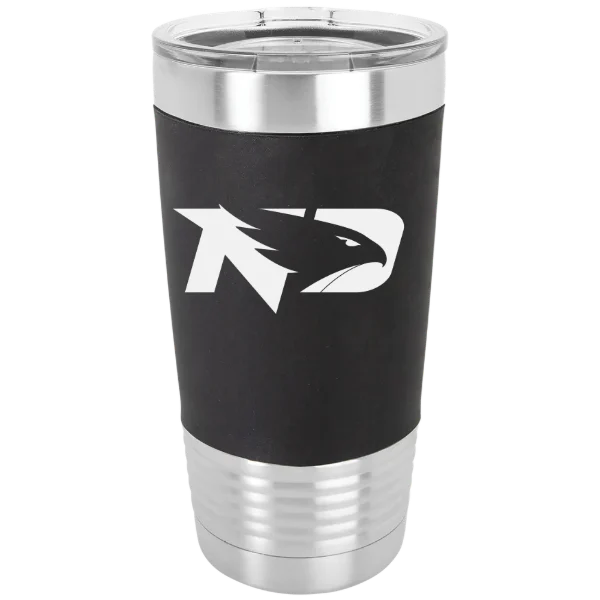 University of North Dakota Polar Camel 20 oz. Silicone Grip Tumbler with Standard Lid