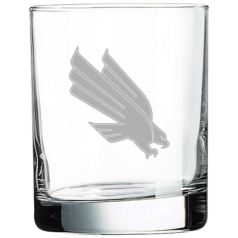 University of North Texas Polar Camel 10 1/2 oz. On The Rocks Glass