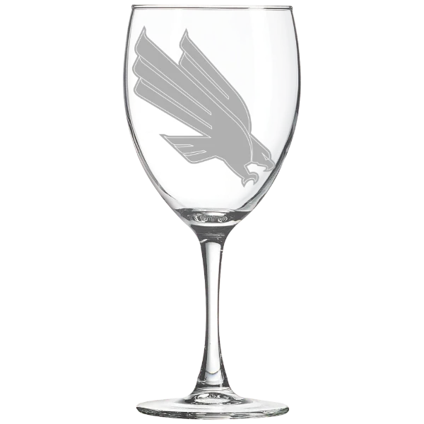 University of North Texas Polar Camel 10 1/2 oz. Wine Glass