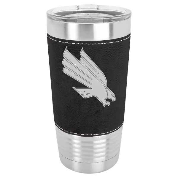 University of North Texas Polar Camel 20 oz. Leatherette Grip Tumbler with Standard Lid