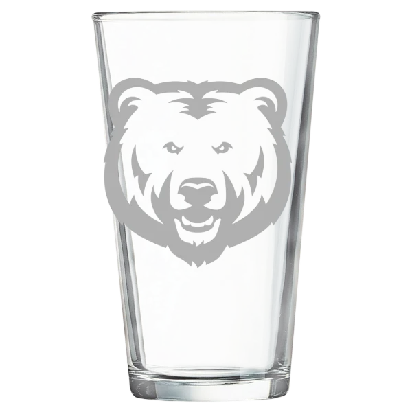 University of Northern Colorado Polar Camel 16 oz. Pint Mixing Glass