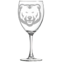 University of Northern Colorado Polar Camel 10 1/2 oz. Wine Glass