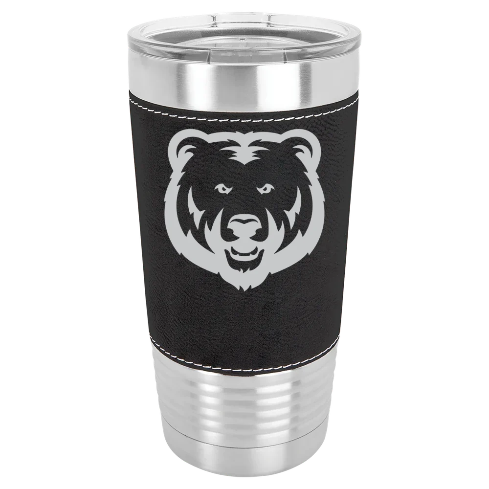 University of Northern Colorado Polar Camel 20 oz. Leatherette Grip Tumbler with Standard Lid