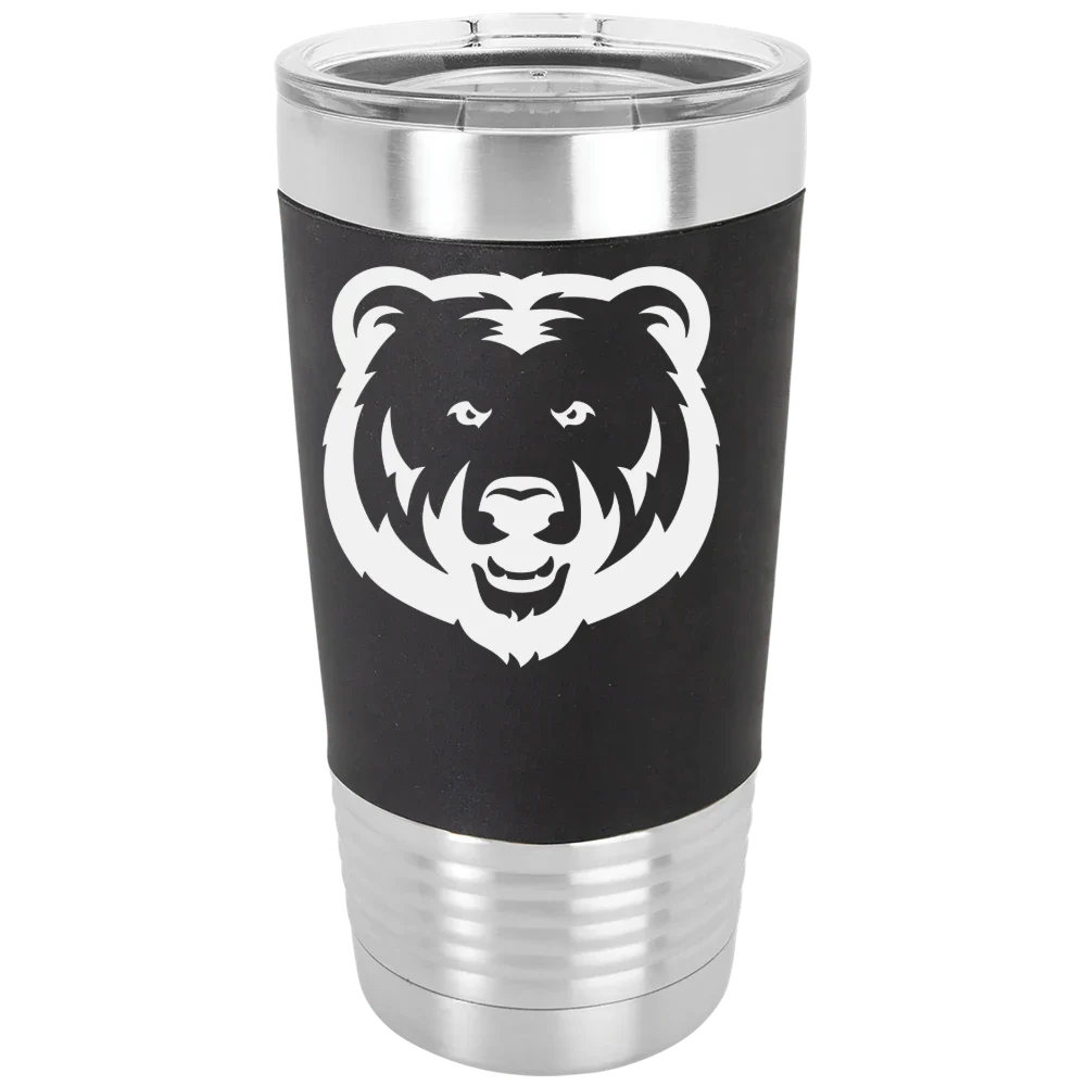University of Northern Colorado Polar Camel 20 oz. Silicone Grip Tumbler with Standard Lid