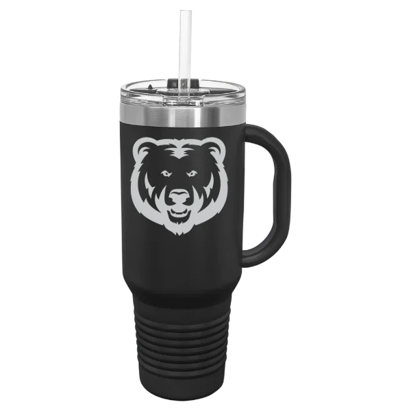 University of Northern Colorado Polar Camel 40 oz. Travel Mug with Snap Lid & Straw