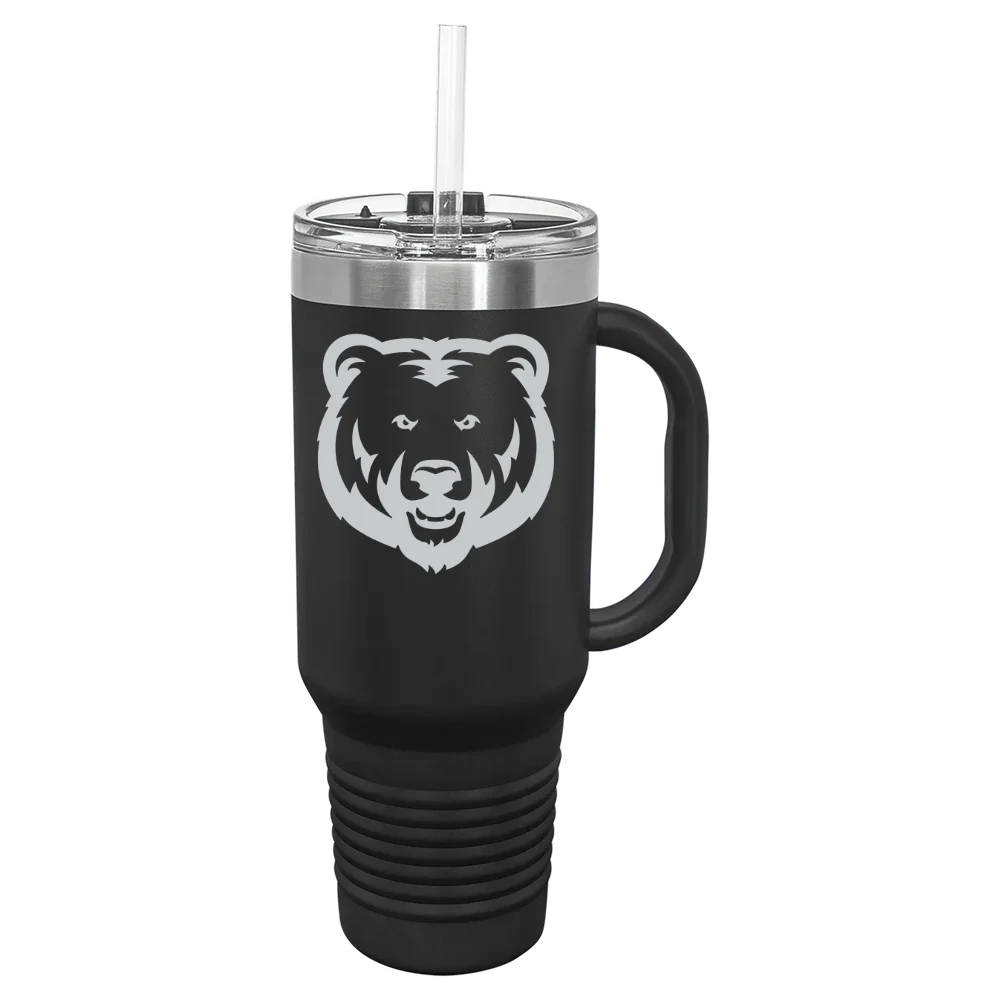 University of Northern Colorado Polar Camel 40 oz. Travel Mug with Snap Lid & Straw