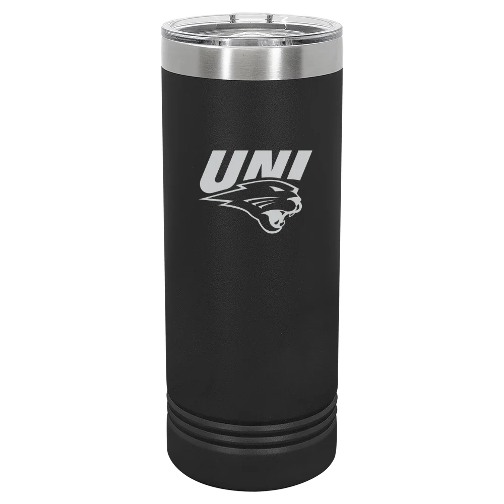 University of Northern Iowa Polar Camel 22 oz. Skinny Tumbler with Slider Lid