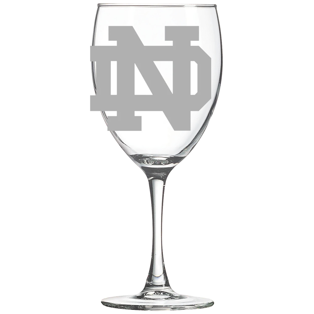 University of Notre Dame Polar Camel 10 1/2 oz. Wine Glass