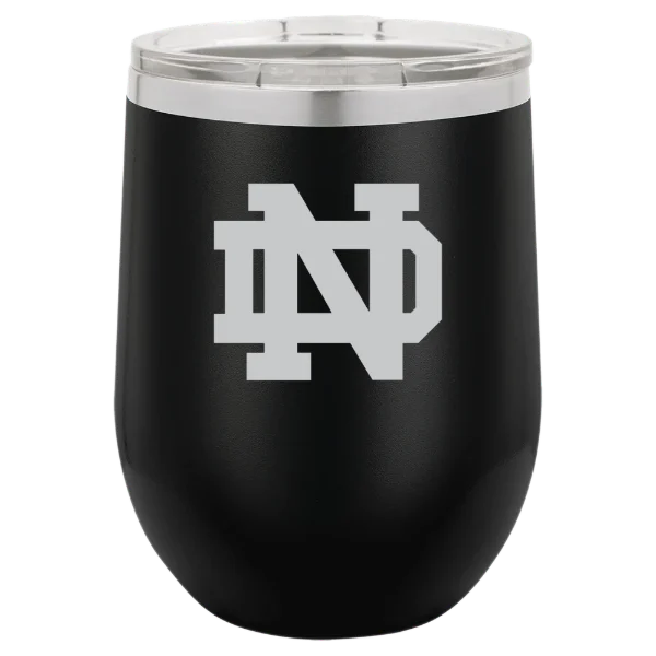 University of Notre Dame Polar Camel 12 oz. Stemless Wine Tumbler