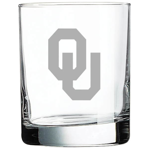 University of Oklahoma Polar Camel 10 1/2 oz. On The Rocks Glass