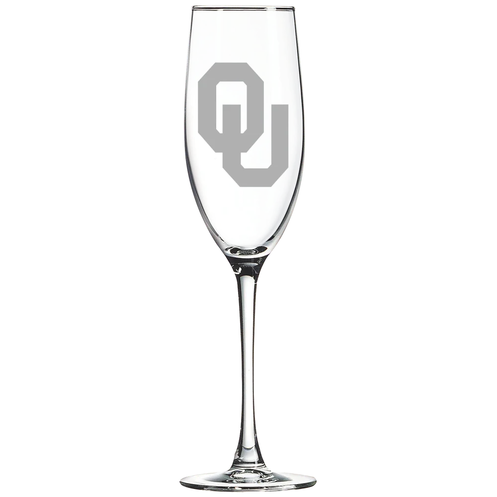 University of Oklahoma Polar Camel 8 oz. Champagne Flute