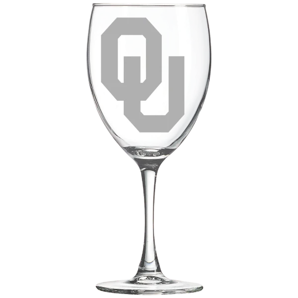 University of Oklahoma Polar Camel 10 1/2 oz. Wine Glass