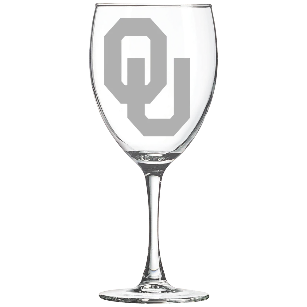 University of Oklahoma Polar Camel 10 1/2 oz. Wine Glass