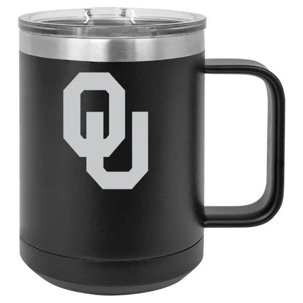 University of Oklahoma Polar Camel 15 oz. Mug with Slider Lid