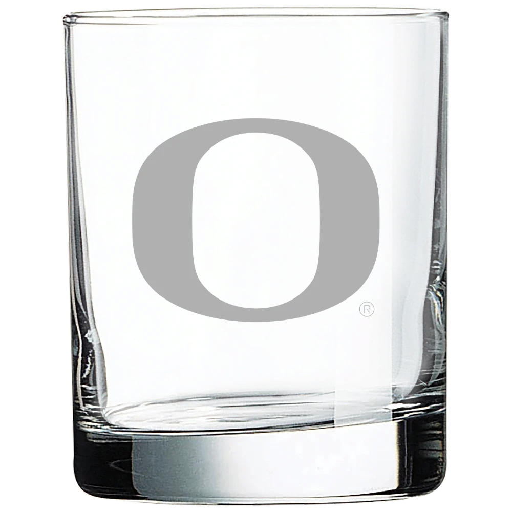 University of Oregon Polar Camel 10 1/2 oz. On The Rocks Glass