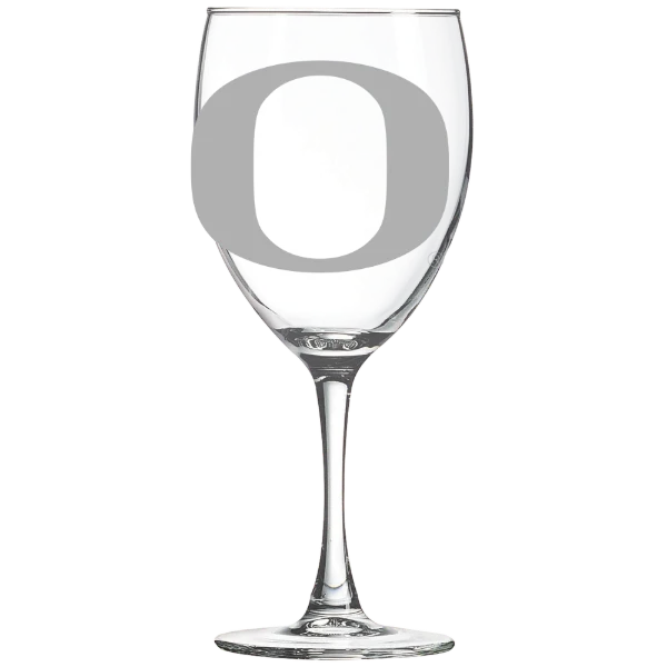 University of Oregon Polar Camel 10 1/2 oz. Wine Glass
