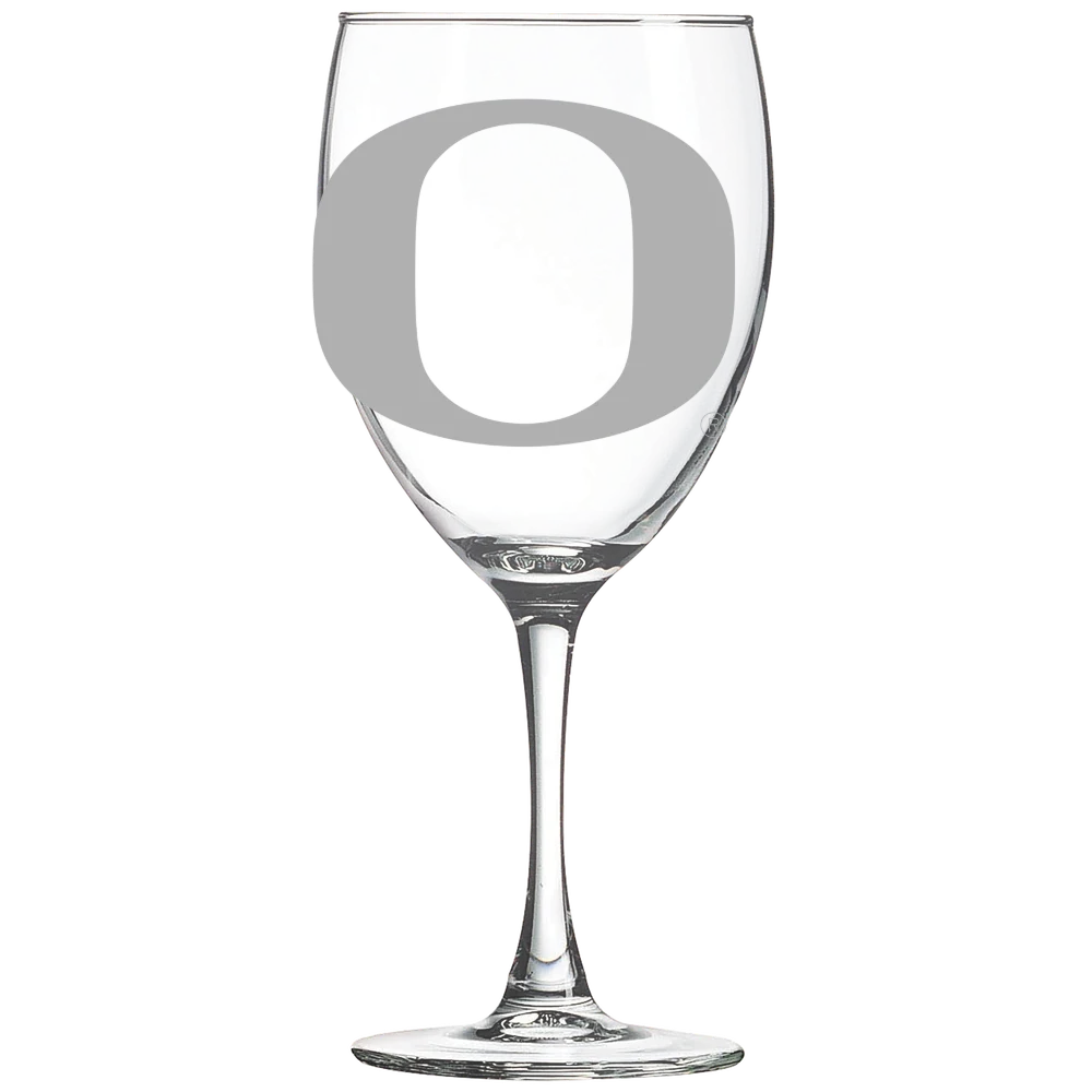 University of Oregon Polar Camel 10 1/2 oz. Wine Glass