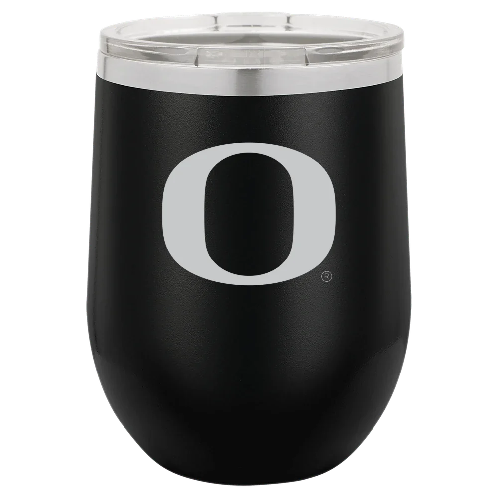 University of Oregon Polar Camel 12 oz. Stemless Wine Tumbler