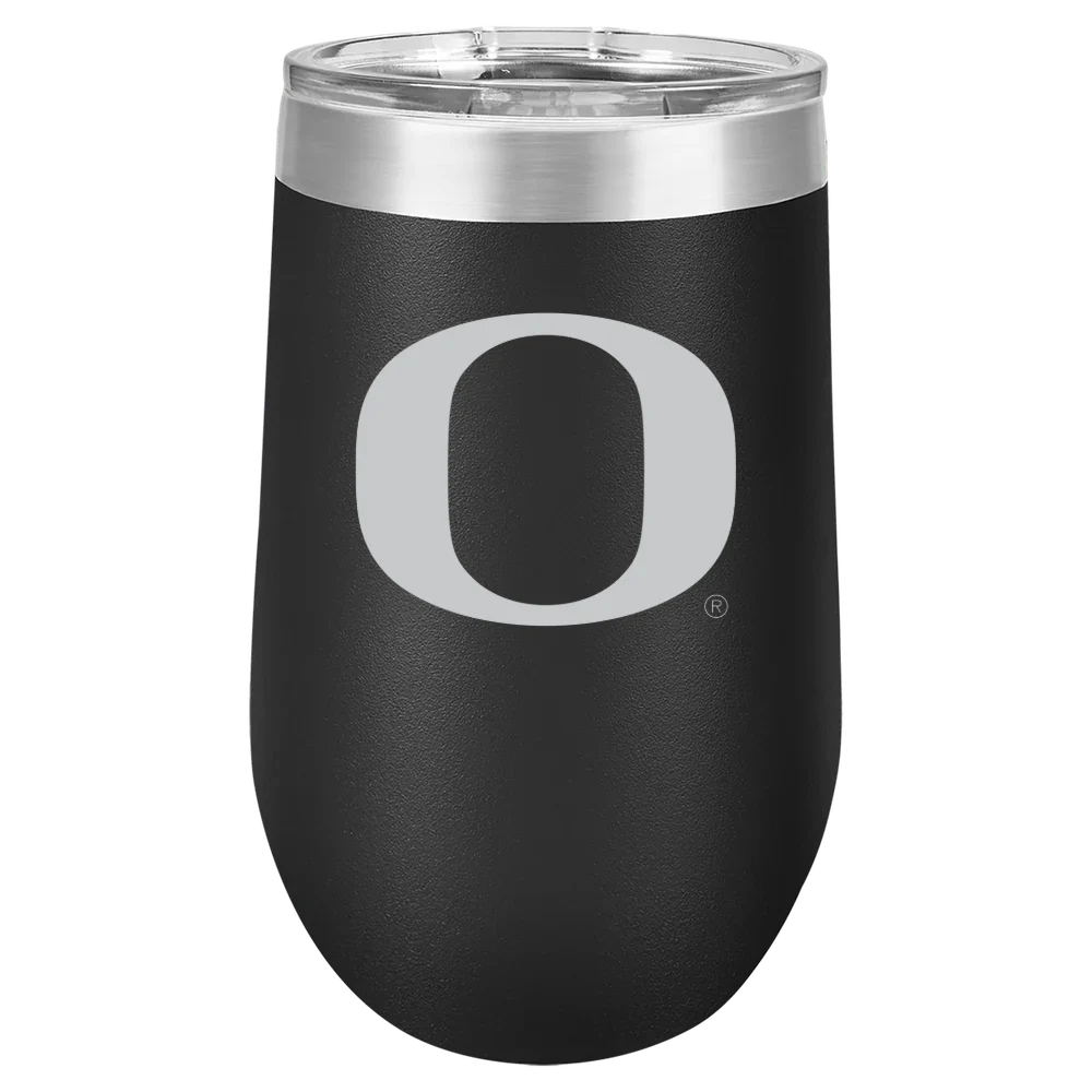 University of Oregon Polar Camel 16 oz. Stemless Wine Tumbler