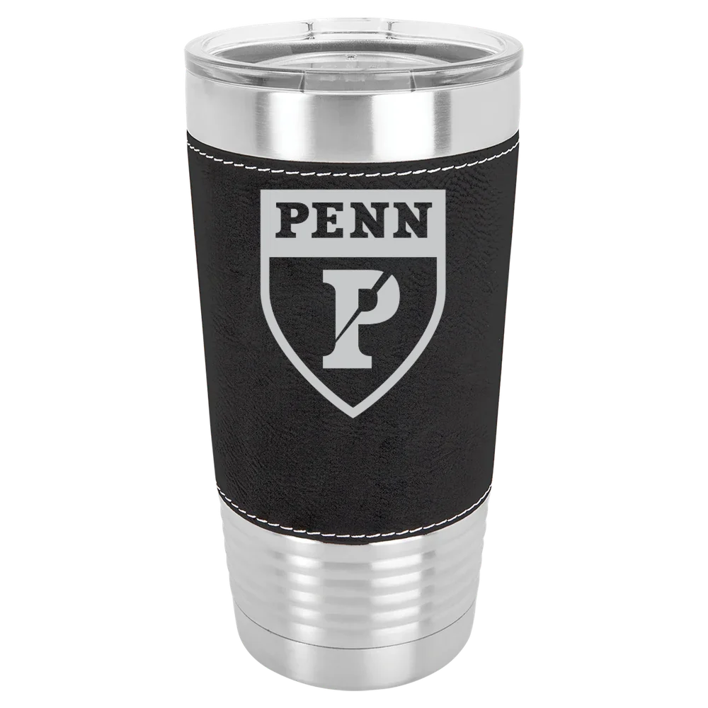 University of Pennsylvania Polar Camel 20 oz. Leatherette Grip Tumbler with Standard Lid
