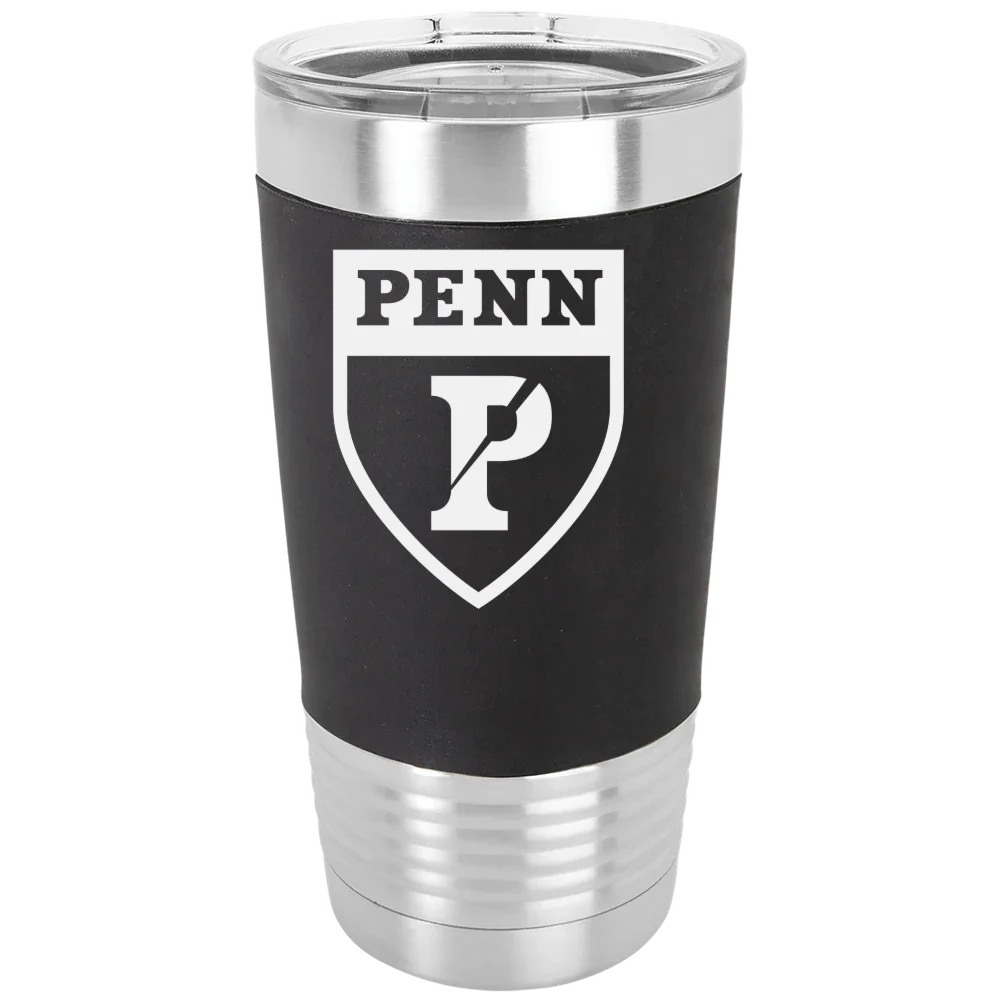 University of Pennsylvania Polar Camel 20 oz. Silicone Grip Tumbler with Standard Lid