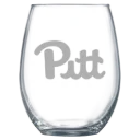 University of Pittsburgh Polar Camel 15 oz. Stemless Wine Glass