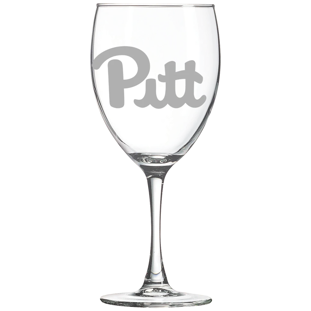 University of Pittsburgh Polar Camel 10 1/2 oz. Wine Glass