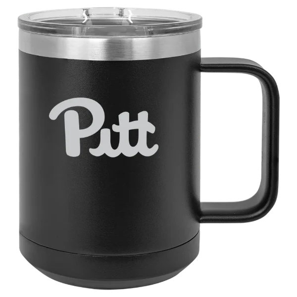 University of Pittsburgh Polar Camel 15 oz. Mug with Slider Lid