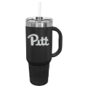 University of Pittsburgh Polar Camel 40 oz. Travel Mug with Snap Lid & Straw