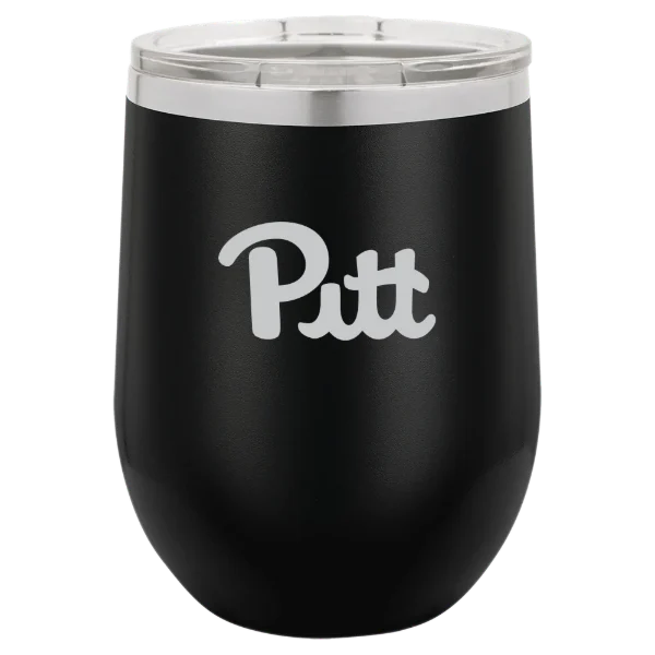 University of Pittsburgh Polar Camel 12 oz. Stemless Wine Tumbler