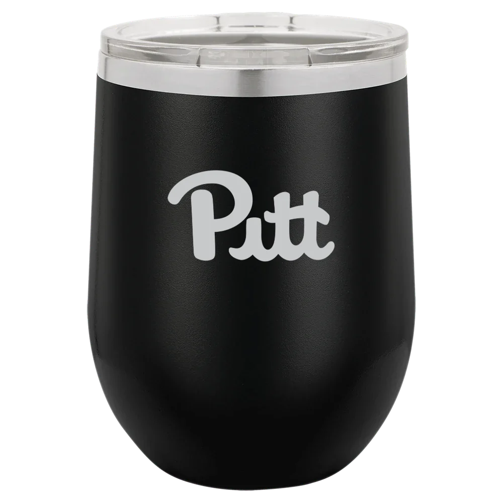 University of Pittsburgh Polar Camel 12 oz. Stemless Wine Tumbler