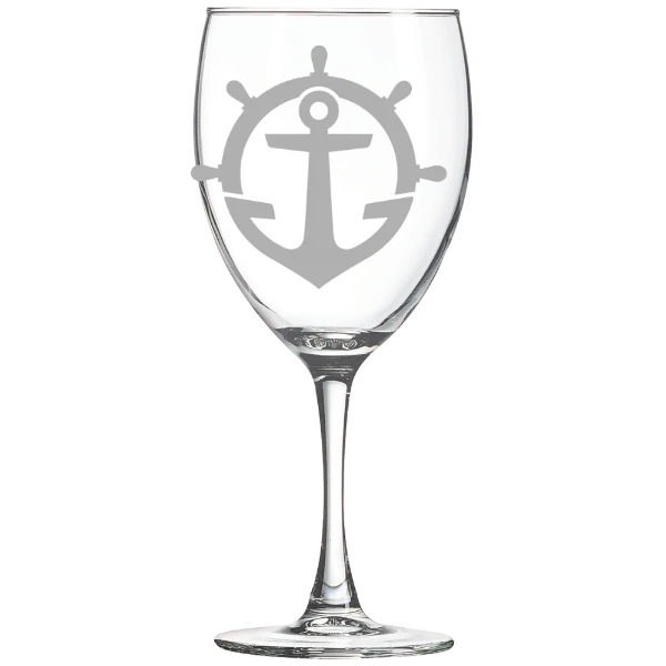 University of Portland Polar Camel 10 1/2 oz. Wine Glass