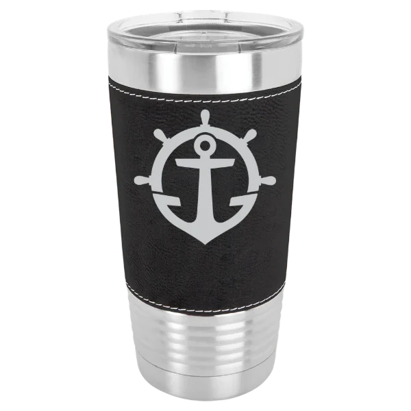 University of Portland Polar Camel 20 oz. Leatherette Grip Tumbler with Standard Lid