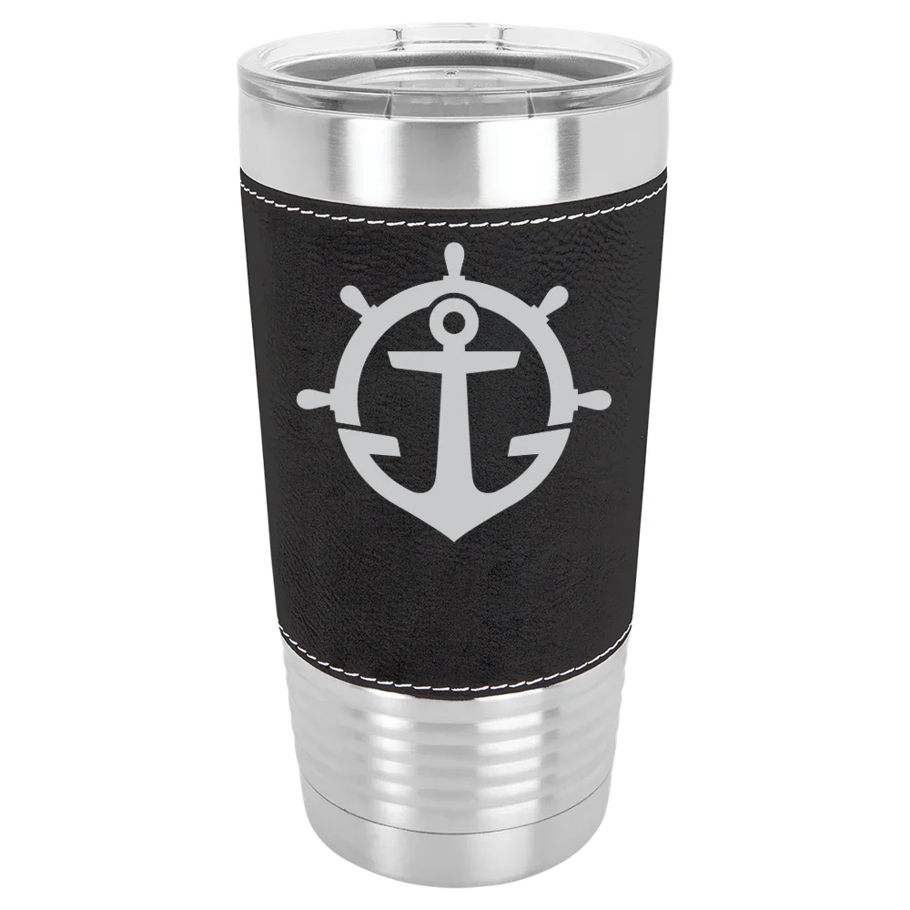 University of Portland Polar Camel 20 oz. Leatherette Grip Tumbler with Standard Lid