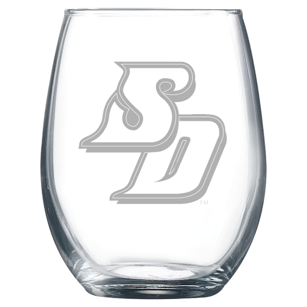 University of San Diego Polar Camel 9 oz. Stemless Wine Glass