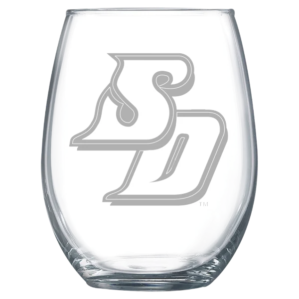 University of San Diego Polar Camel 15 oz. Stemless Wine Glass