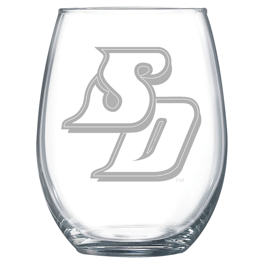 University of San Diego Polar Camel 15 oz. Stemless Wine Glass