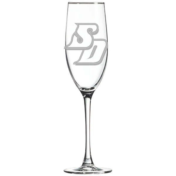 University of San Diego Polar Camel 8 oz. Champagne Flute