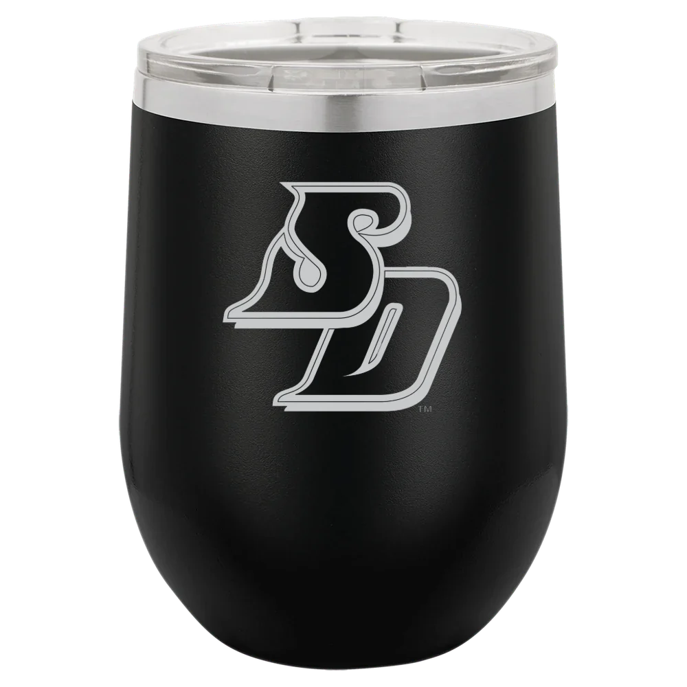 University of San Diego Polar Camel 12 oz. Stemless Wine Tumbler