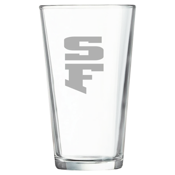 University of San Francisco Polar Camel 16 oz. Pint Mixing Glass