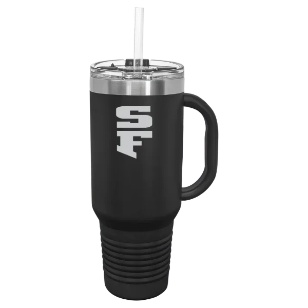 University of San Francisco Polar Camel 40 oz. Travel Mug with Snap Lid & Straw