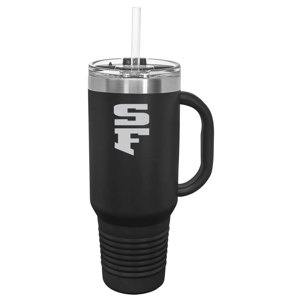 University of San Francisco Polar Camel 40 oz. Travel Mug with Snap Lid & Straw