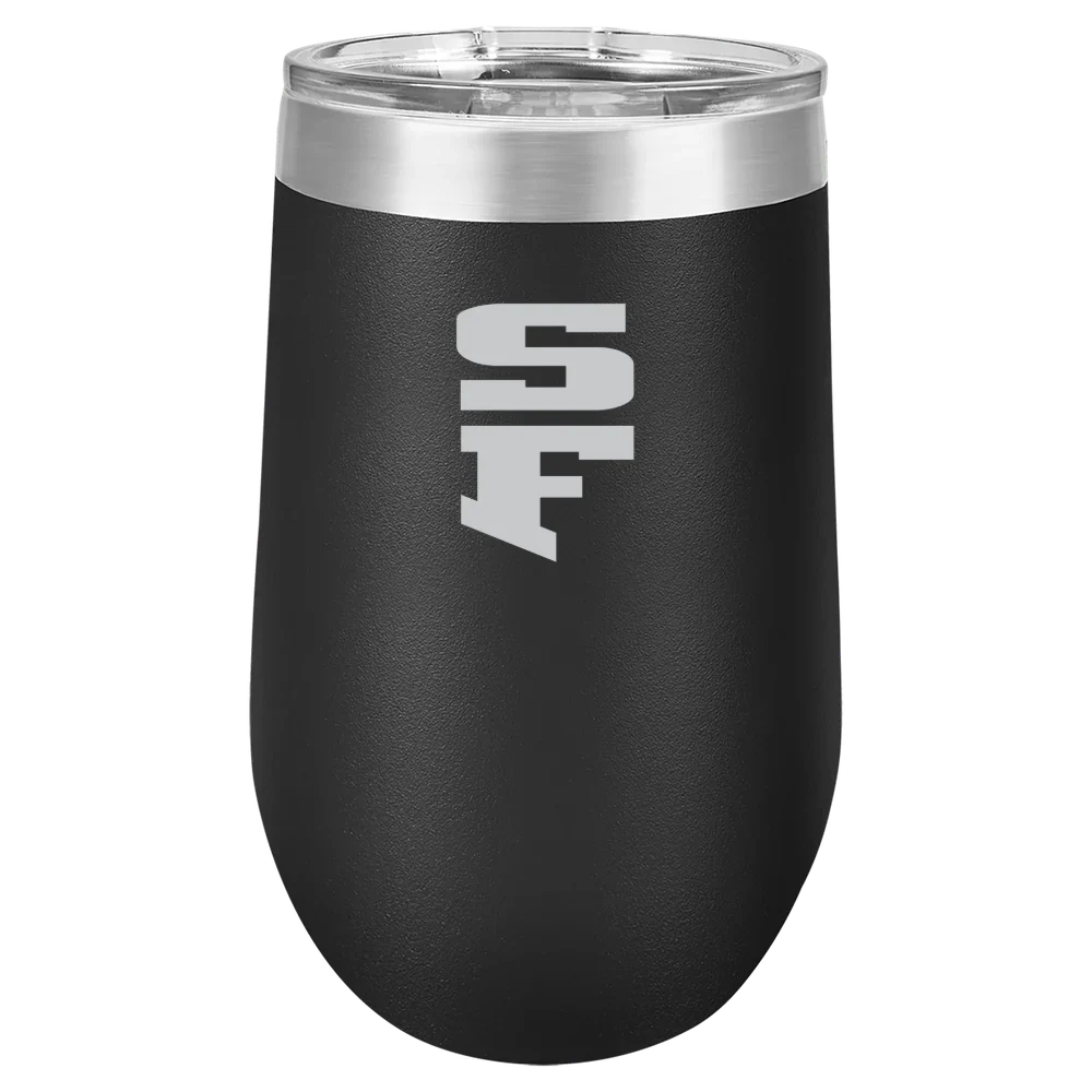 University of San Francisco Polar Camel 16 oz. Stemless Wine Tumbler