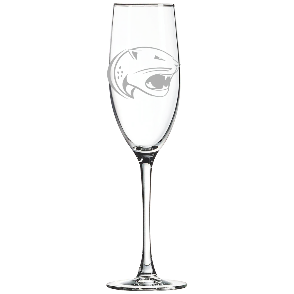 University of South Alabama Polar Camel 8 oz. Champagne Flute