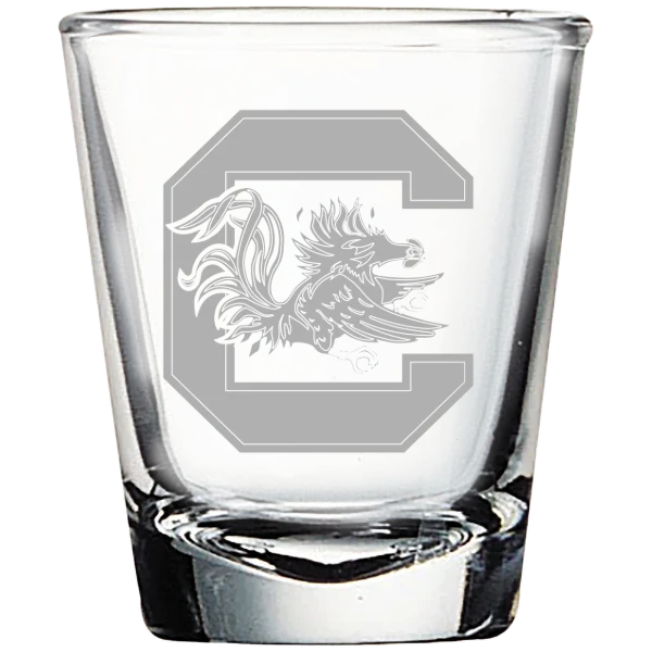 University of South Carolina, Columbia Polar Camel 1.7 oz. Shot Glass